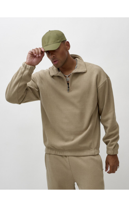 Утеплённый мужской спортивный костюм с начёсом.