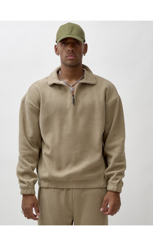 Утеплённый мужской спортивный костюм с начёсом.