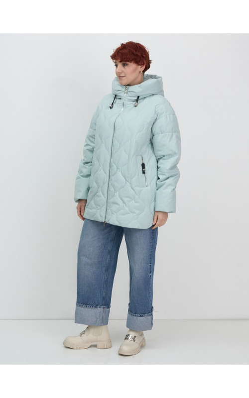 Универсальная утеплённая куртка с капюшоном для женщин осень-зима, свободный покрой.