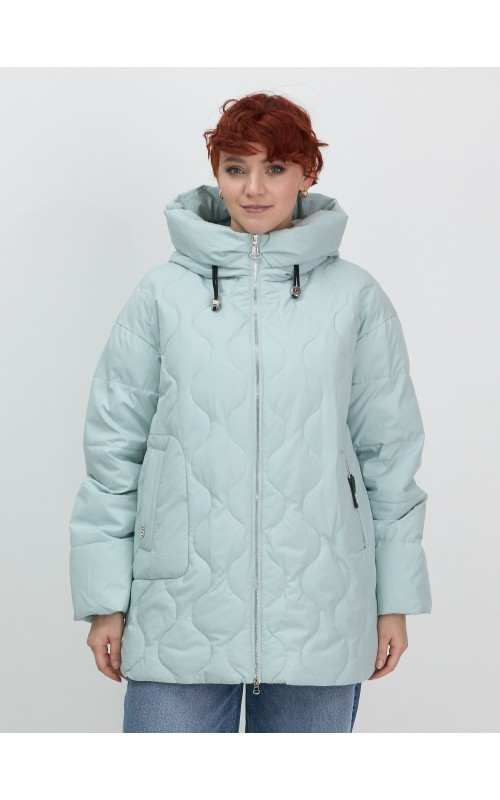 Универсальная утеплённая куртка с капюшоном для женщин осень-зима, свободный покрой.