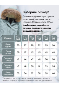 Зимняя парка-куртка для девочки-подростка с капюшоном и мехом, бирюзовая