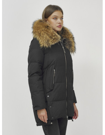 Женская зимняя куртка с мехом.