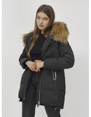 Женская зимняя куртка с мехом.