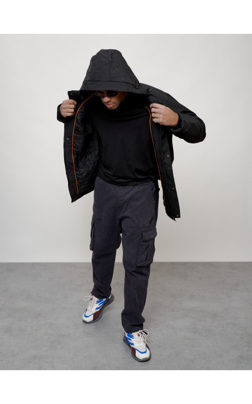 Мужская демисезонная парка, размерный ряд.