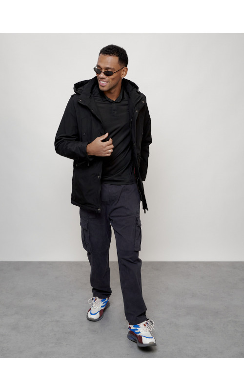 Мужская демисезонная парка, размерный ряд.