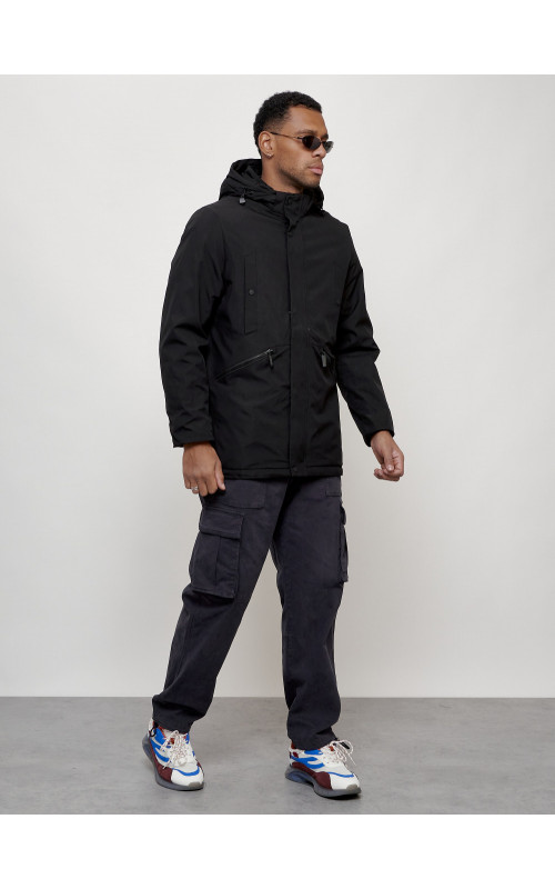 Мужская демисезонная парка, размерный ряд.