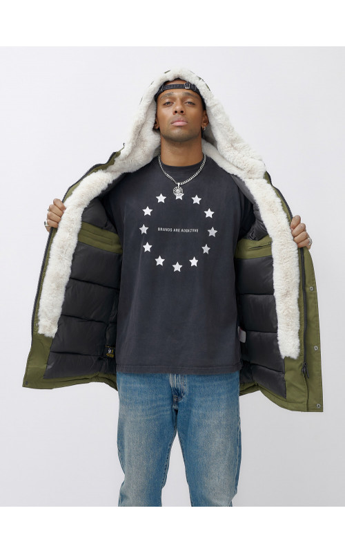 Мужская зимняя парка для активного отдыха