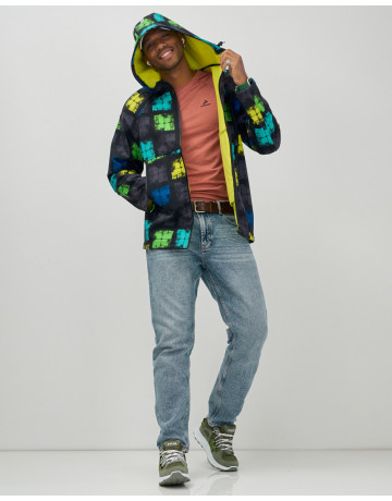 Спортивная ветровка с капюшоном для активного отдыха