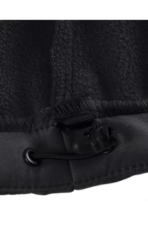 Женская спортивная ветровка с капюшоном, black softshell