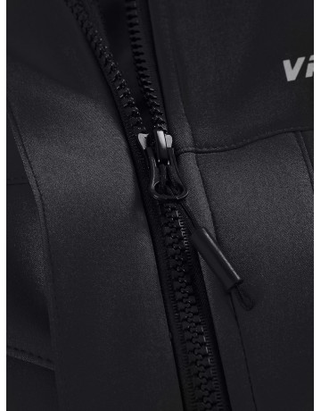 Женская спортивная ветровка с капюшоном, black softshell