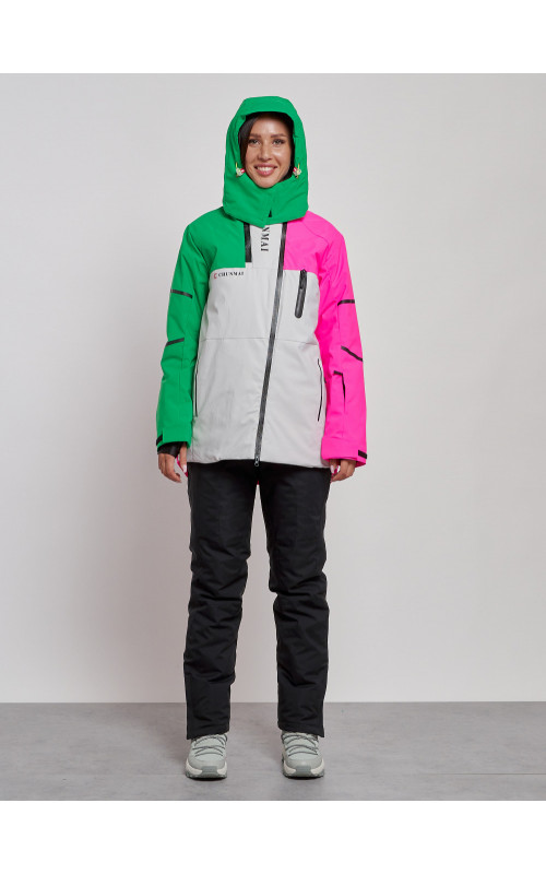 Женский горнолыжный костюм для зимних прогулок и спорта