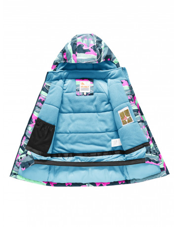 Горнолыжный костюм для девочки бирюзового оттенка