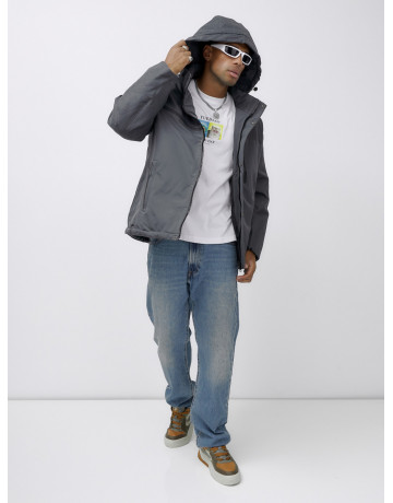 Зимняя куртка мужская больших размеров с утеплителем