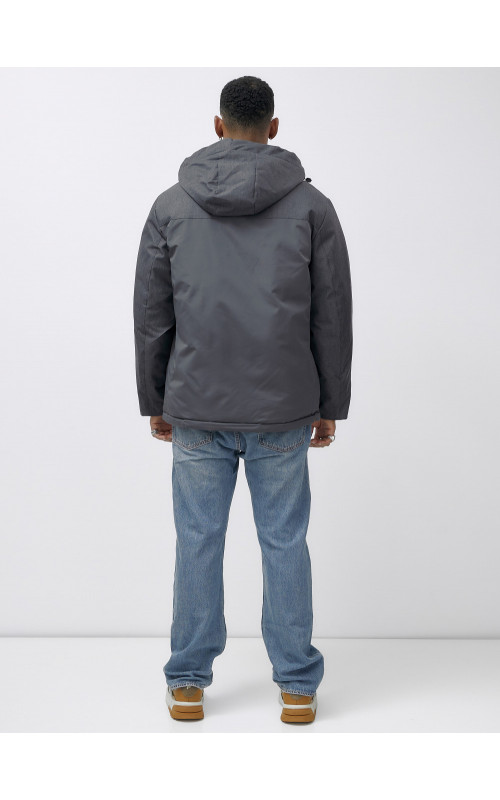 Зимняя куртка мужская больших размеров с утеплителем