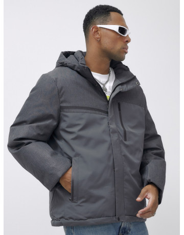 Зимняя куртка мужская больших размеров с утеплителем