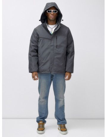 Зимняя куртка мужская больших размеров с утеплителем