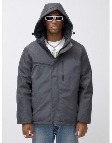 Зимняя куртка мужская больших размеров с утеплителем