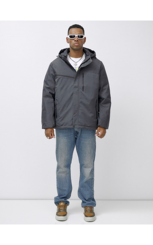 Зимняя куртка мужская больших размеров с утеплителем