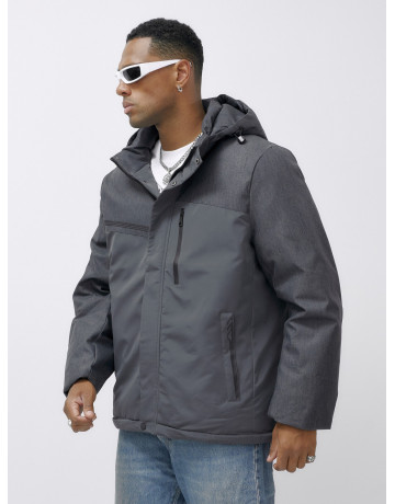 Зимняя куртка мужская больших размеров с утеплителем