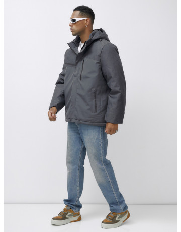 Зимняя куртка мужская больших размеров с утеплителем