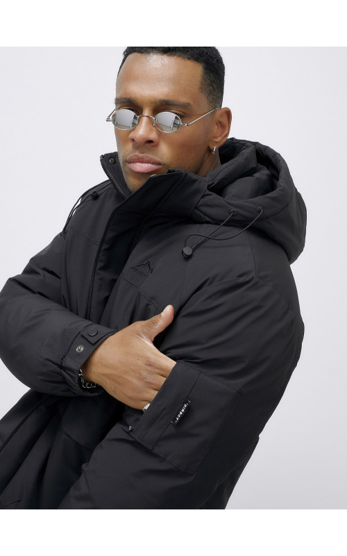 Мужская зимняя куртка большого размера для холодного времени года