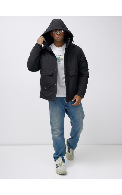 Мужская зимняя куртка большого размера для холодного времени года