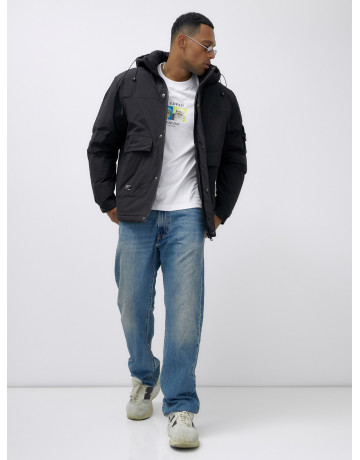 Мужская зимняя куртка большого размера для холодного времени года