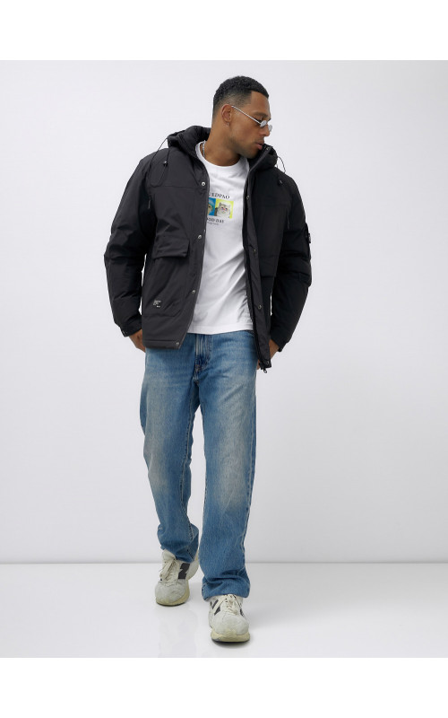 Мужская зимняя куртка большого размера для холодного времени года