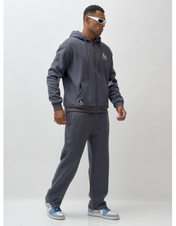 Утеплённый мужской спортивный костюм с начёсом.