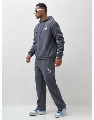 Утеплённый мужской спортивный костюм с начёсом.