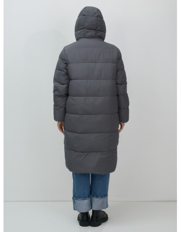 Длинный зимний пуховик для женщин