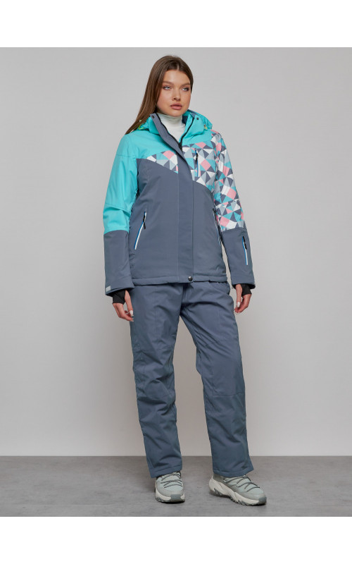 Зимний горнолыжный костюм для женщин.