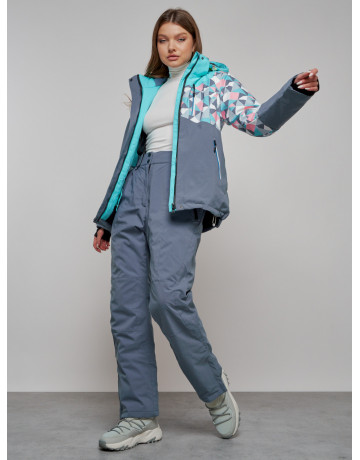 Зимний горнолыжный костюм для женщин.