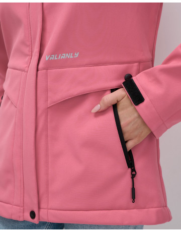 Женская ветровка с капюшоном для активного отдыха