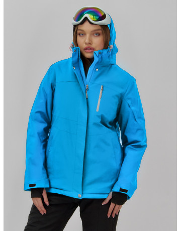 Женская горнолыжная куртка со съёмным капюшоном.
