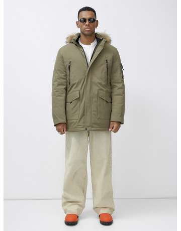 Мужская зимняя парка с натуральным мехом — защита и стиль в холодное время года.