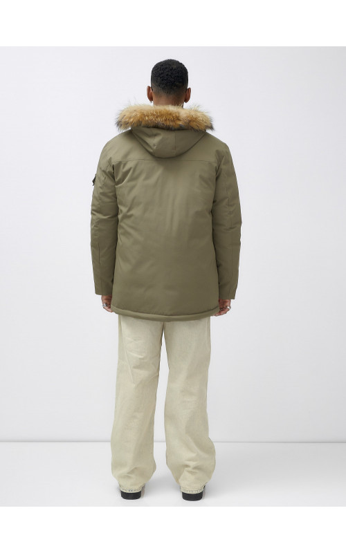 Мужская зимняя парка с натуральным мехом — защита и стиль в холодное время года.