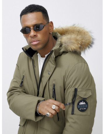 Мужская зимняя парка с натуральным мехом — защита и стиль в холодное время года.