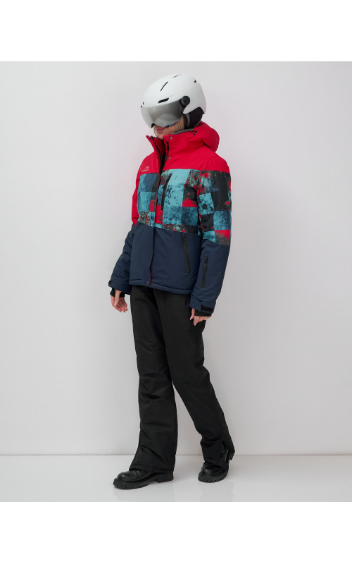 Куртка с полукомбинезоном для осени и зимы, свободный покрой.