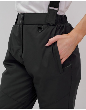 Куртка с полукомбинезоном для осени и зимы, свободный покрой.