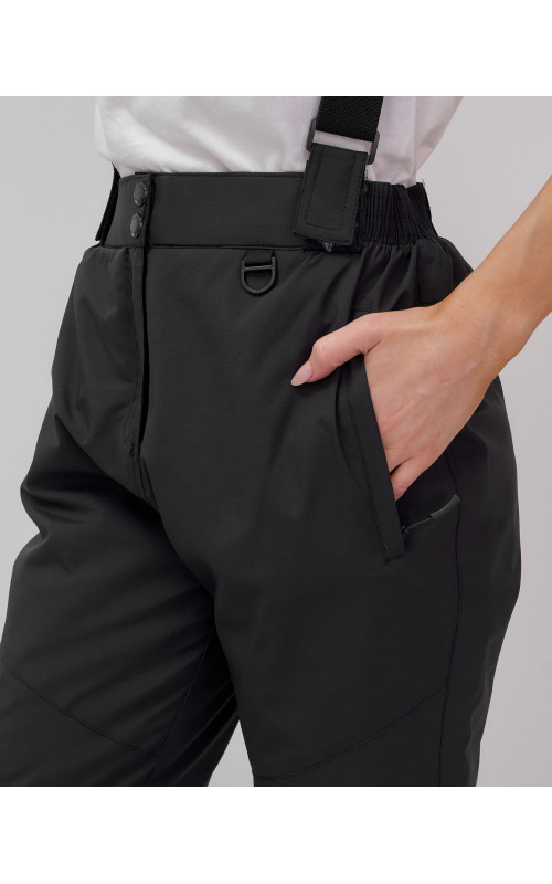 Куртка с полукомбинезоном для осени и зимы, свободный покрой.