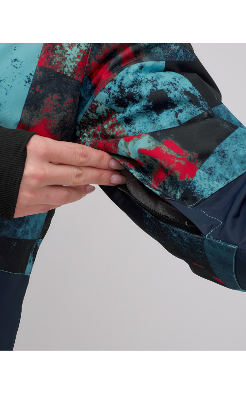 Куртка с полукомбинезоном для осени и зимы, свободный покрой.