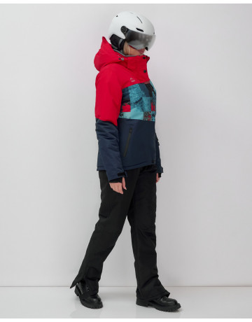 Куртка с полукомбинезоном для осени и зимы, свободный покрой.