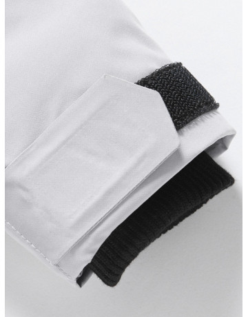 Детская зимняя парка для девочки, розовая с капюшоном, утеплённая.