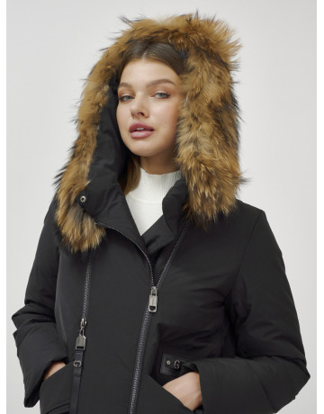 Длинный зимний пуховик для женщин