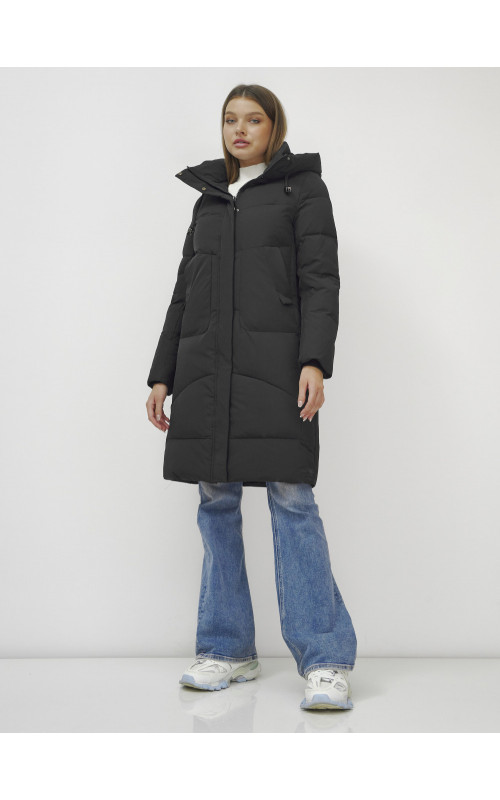 Зимний пуховик с утеплителем: стиль и комфорт.