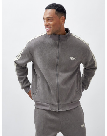 Мужской спортивный утеплённый костюм с начёсом для активного образа жизни.