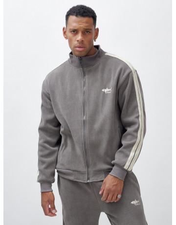 Мужской спортивный утеплённый костюм с начёсом для активного образа жизни.