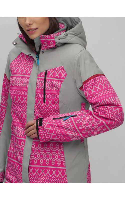 Женский горнолыжный костюм зимний