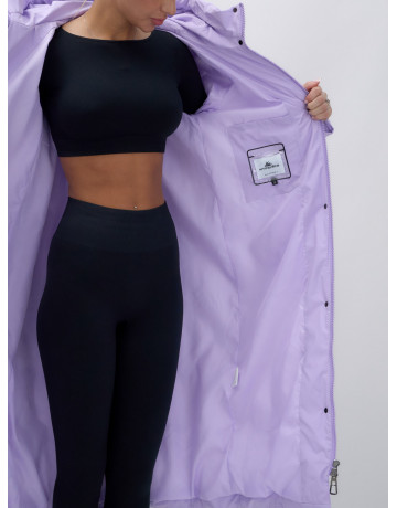 Длинный зимний пуховик для женщин